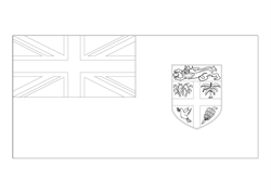 Flag of Fiji - A4
