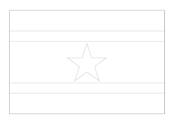 Flag of Suriname - A4