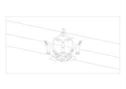 Flag of Brunei - A4