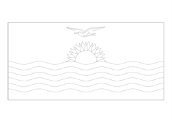 Flag of Kiribati - A4