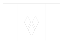 Flag of Saint Vincent and the Grenadines - A4