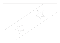 Flag of Saint Kitts and Nevis - A4