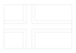 Flag of the Faroe Islands - A4