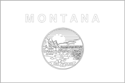 Flag of Montana - A4