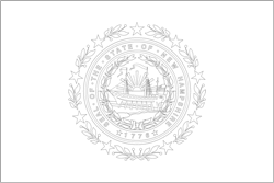 Flag of New Hampshire - A4