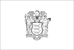 Flag of New Jersey - A4
