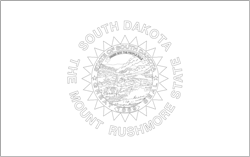 Flag of South Dakota - A4