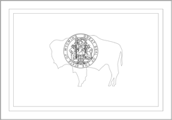 Flag of Wyoming - A4