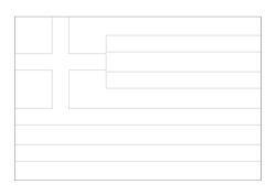 Vlag van Griekenland - A4