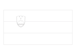 Vlag van Slovenië - A4