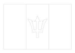Vlag van Barbados - A4