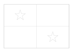 Vlag van Panama - A4