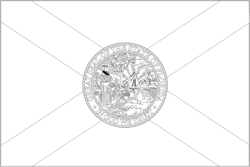 Vlag van Florida - A4