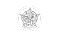 Vlag van Minnesota - A4