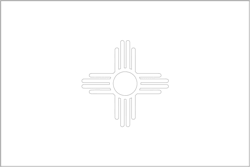 Vlag van New Mexico - A4