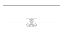 Drapeau d'Haïti - A4