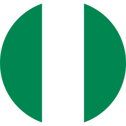 Flag of Nigeria - Round