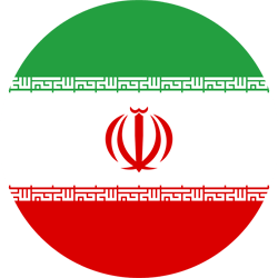 Flag of Iran - Round