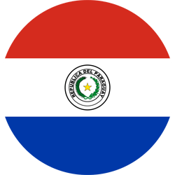 Flag of Paraguay - Round