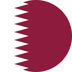 Flag of Qatar - Round