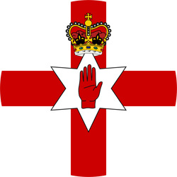 Flag of Northern Ireland - Round