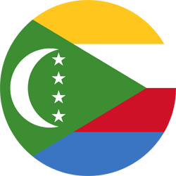 Flag of Comoros - Round