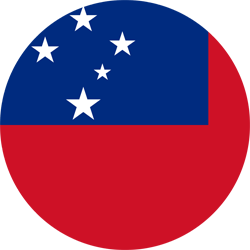 Flag of Samoa - Round