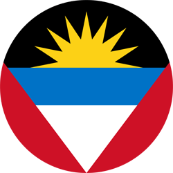 Flag of Antigua and Barbuda - Round
