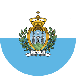 Flag of San Marino - Round