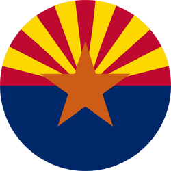 Flag of Arizona - Round