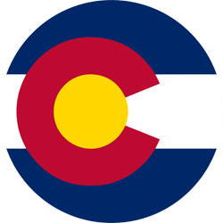 Flag of Colorado - Round