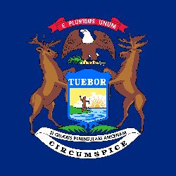 Michigan flag icon