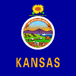 Kansas flag icon