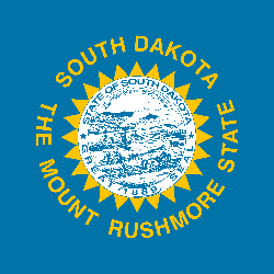 South Dakota flag icon