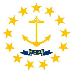 Rhode Island flag icon