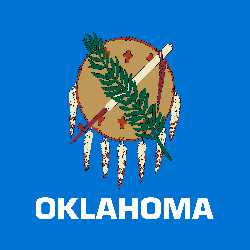 Oklahoma flag icon