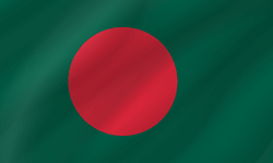 Flag of Bangladesh - Wave