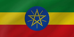 Flag of Ethiopia - Wave