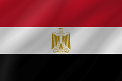 Flag of Egypt - Wave