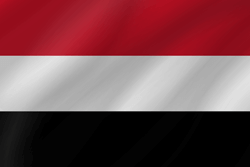 Flag of Yemen - Wave