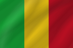 Flag of Mali - Wave