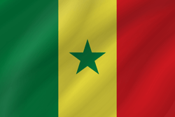 Flag of Senegal - Wave
