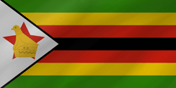 Flag of Zimbabwe - Wave