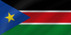 Flag of South Sudan - Wave