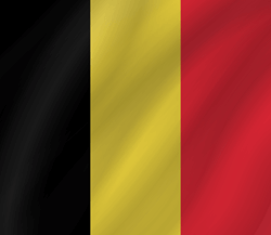 Flag of Belgium - Wave