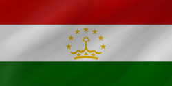 Flag of Tajikistan - Wave