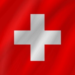 Flag of Switzerland - Wave