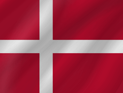 Flag of Denmark - Wave