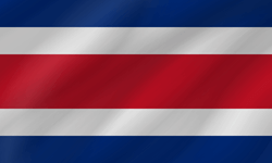 Flag of Costa Rica - Wave