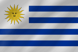 Flag of Uruguay - Wave